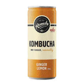 Remedy Kombucha Ginger Lemon  Adomoo